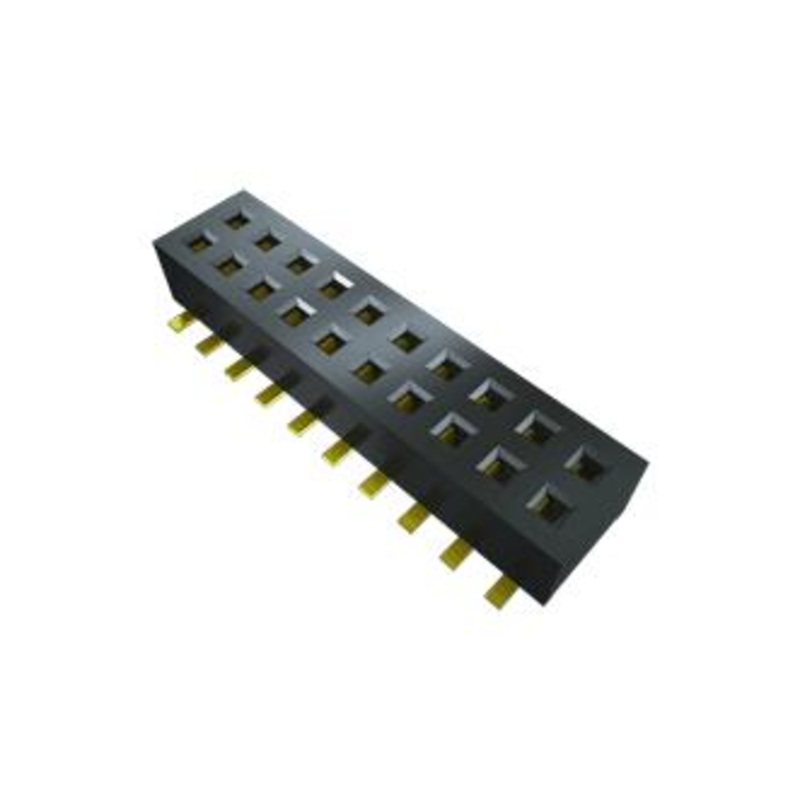 Samtec CLP-128-02-L-D-K-TR PCB Receptacle Board-to-Board 1.27 mm 2 Rows 56 Contacts Surface Mount CLP