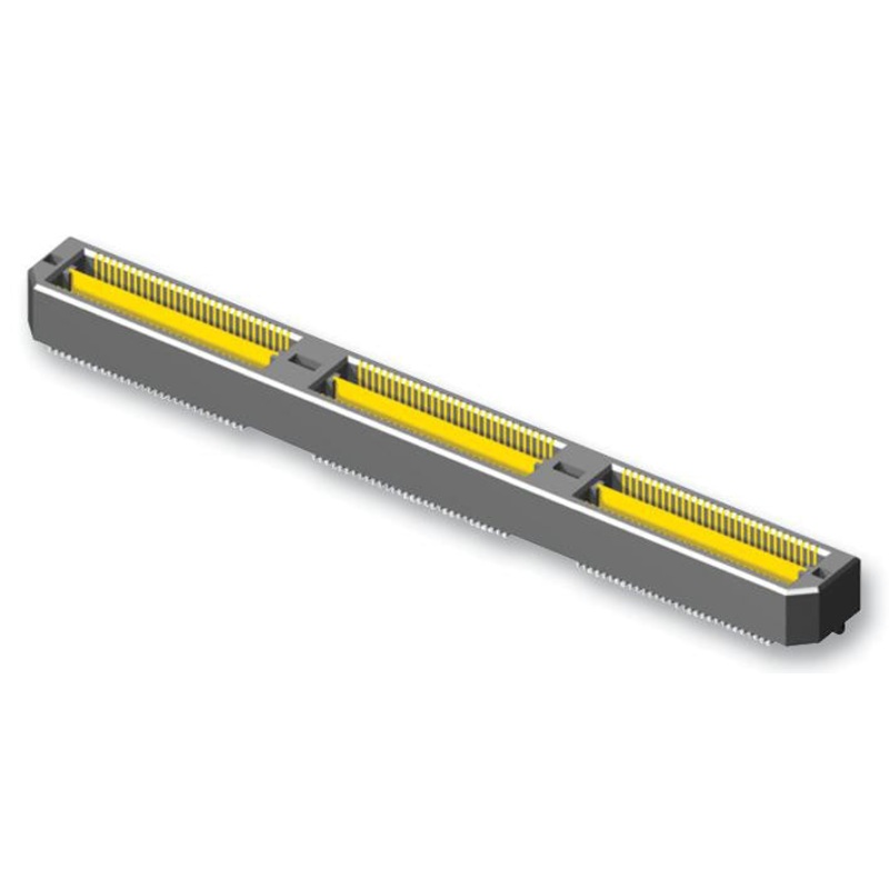SAMTEC QTH-030-02-L-D-A Stacking Board Connector, Dual Row, QTH Series, 60 Contacts, Header, 0.5 mm, Surface Mount, 2 Rows