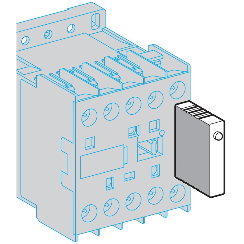SCHNEIDER ELECTRIC LA4KC1B SUPPRESSOR MODULE, 12-24V, BIDIRECTIONAL