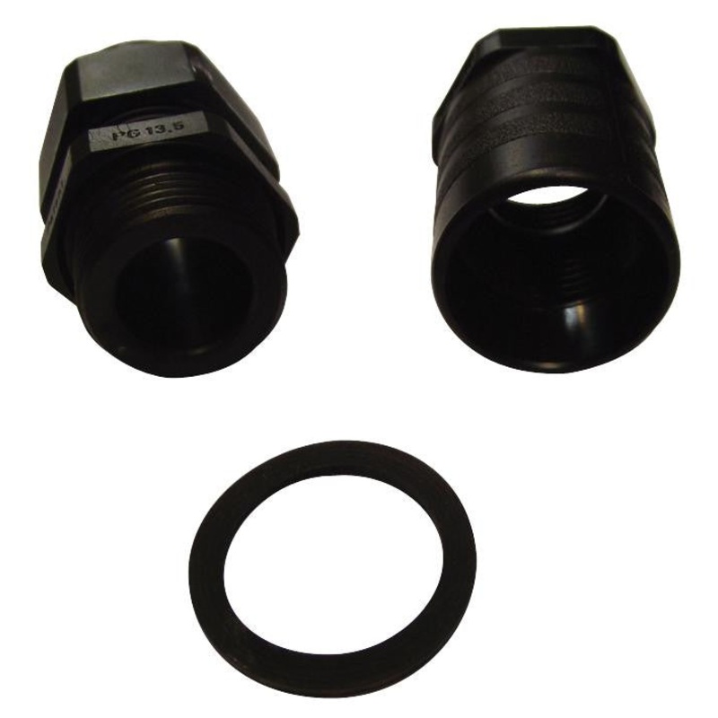 SOURIAU CL101021 Connector Backshell, Backshell, Clipper Industrial Plastic Connectors, 1, 180, Plastic Body