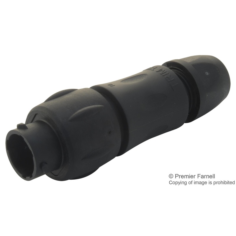 SOURIAU UTS1JC106P Circular Connector, Trim Trio UTS Series, Cable Mount Receptacle, 6 Contacts