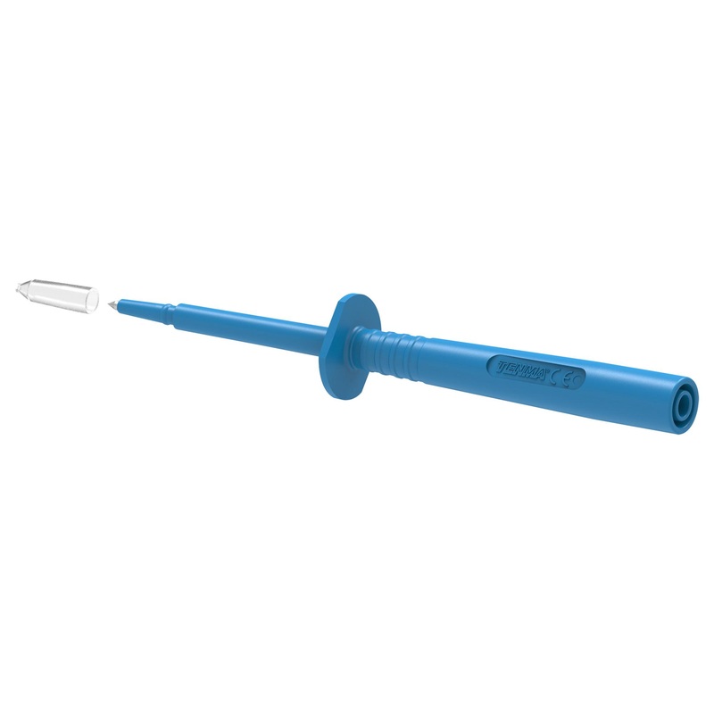 Tenma 72-14258 Test Probe Connector 16A 1KV Blue Needle Multifunction 4mm Banana Probes