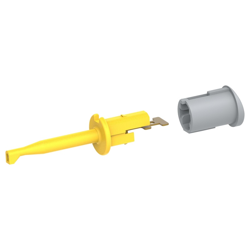 Tenma 72-14332 Test Probe Connector 6A 70V Yellow Hook Multifunction Probes