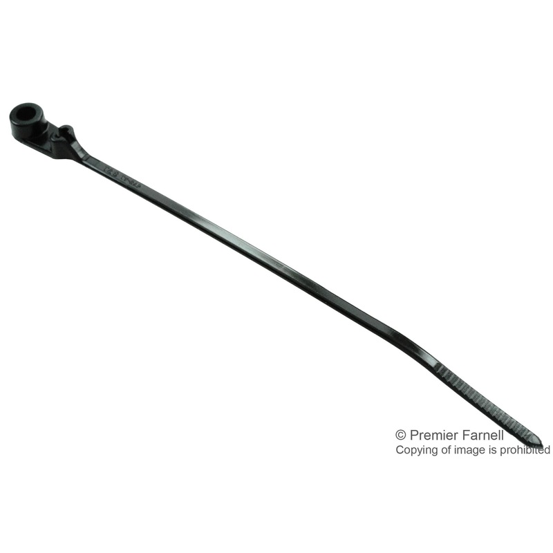THOMAS & BETTS TY533MX CABLE TIE, 4INCH, NYLON 6.6, 18LB