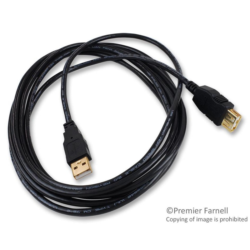 TRIPP-LITE U024-010 COMPUTER CABLE, USB, 10FT, BLACK