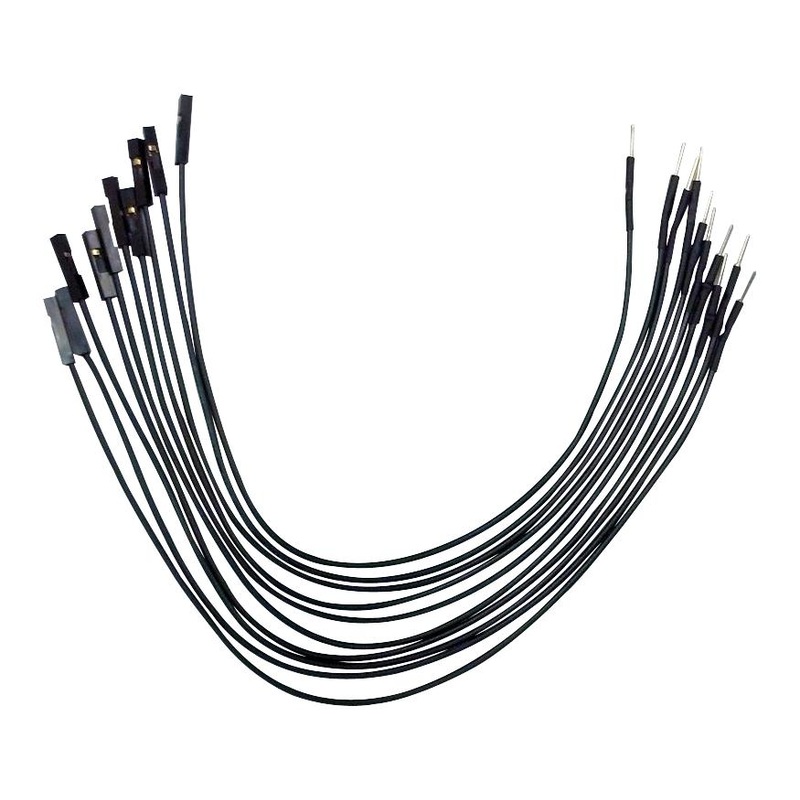 Twin Industries TW-MFP-20 Jumper Wire 24 AWG 200mm Pack of 10