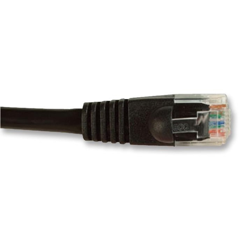 VIDEK 2965-10BK Ethernet Cable, Patch Lead, Cat5e, RJ45 Plug to RJ45 Plug, Black, 10 m