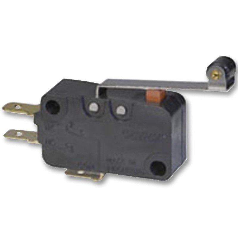 OMRON ELECTRONIC COMPONENTS D3V-166-1C5 Microswitch, D3V Series, SPDT, Quick Connect, Solder, 16 A, 250 VAC, 250 VDC
