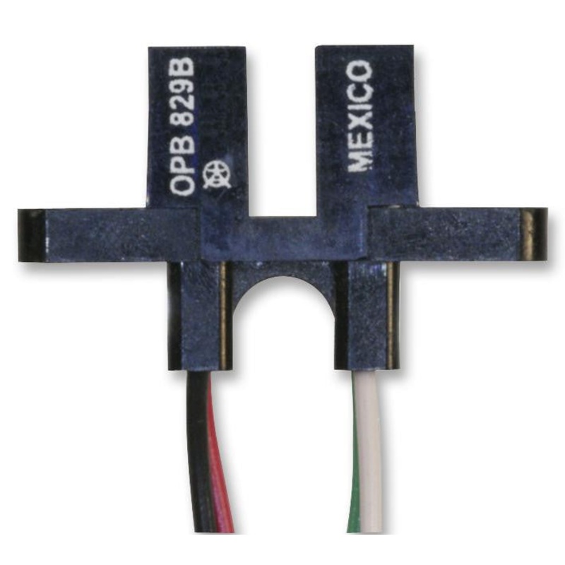 OPTEK TECHNOLOGY OPB829CZ Transmissive Photo Interrupter, Phototransistor, Panel / Chassis, 3.18 mm, 50 mA, 2 V