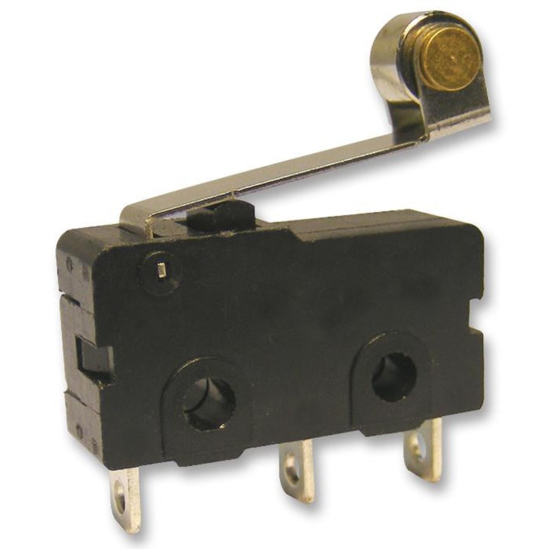 PANASONIC ELECTRIC WORKS AVT32543 Microswitch, FS-T Type Standard, AVT3 Series, SPDT, Solder, 3 A, 250 VAC, 30 VDC