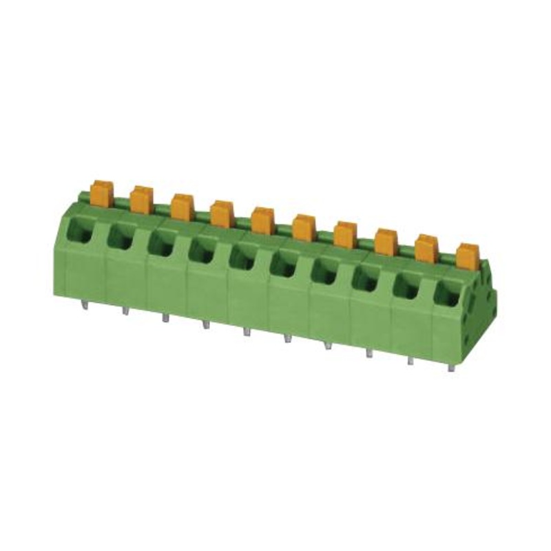 Phoenix Contact SPTAF 1/ 3-50-EL Wire-To-Board Terminal Block 5 mm 3 Ways 24 AWG 16 1.5 mm Push In