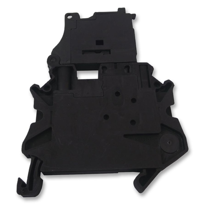 Phoenix Contact UT 4-HESILED 24 (5X20) UT (5X20) DIN Rail Mount Terminal Block 2 Ways 26 AWG 10 4 mm Screw 30 A