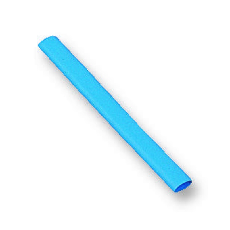 PRO POWER 13700 Heat Shrink Tubing, Halogen Free Normal Wall, 2.4 mm, 0.094 , 2:1, Blue, 328 ft, 100 m