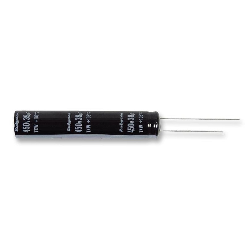 RUBYCON 450BXW47MEFR14.5X30 Electrolytic Capacitor, Miniature, 47 F, 450 V, BXW Series,  20%, Radial Leaded, 14.5 mm