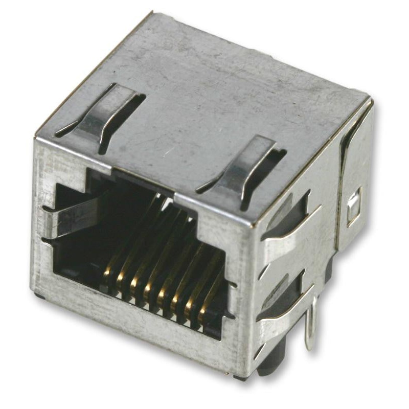 MOLEX 0446200002 Modular Jack, Right Angle, Low Profile, InVerticaled, 8/8