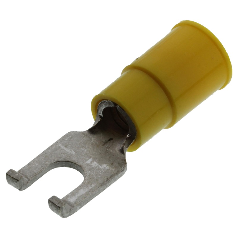 Molex 19121-0047 Fork / Spade Tongue Terminal Insulkrimp 19121 12AWG to 10AWG 6 mm M4 #8