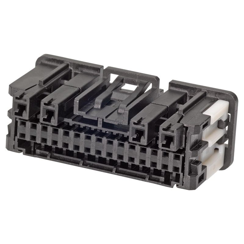 Molex 34959-0340 Automotive Connector Housing Black Mini50 34959 Series Receptacle 34 Ways