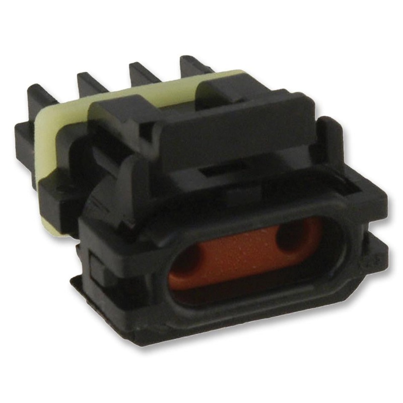 MOLEX 52117-0241 Connector Housing, Standard Type, Mizu-P25 Series, Receptacle, 2 Ways, 2.5 mm