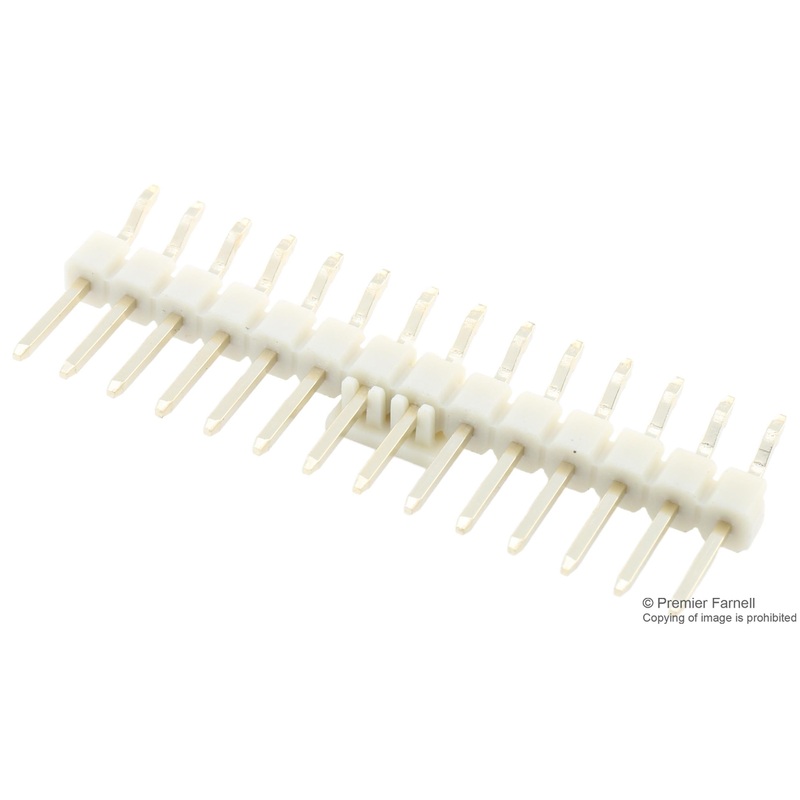 Multicomp 2211R-14G-SM-CR Board-To-Board Connector Right Angle With Cap 2.54 mm 14 Contacts Header 2211R Series