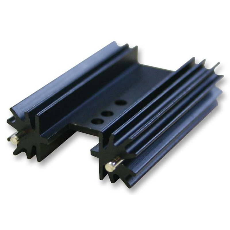 MULTICOMP MC33266 Heat Sink, Square, PCB, Extruded, TO-218, TO-220, 3.6 C/W, 50.8 mm, 41.6 mm, 25 mm
