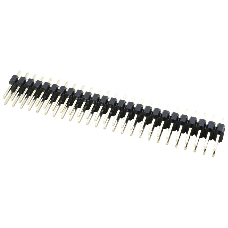 Multicomp PRO 2213S-50G 2213S-50G Pin Header Board-to-Board 2.54 mm 2 Rows 50 Contacts Through Hole
