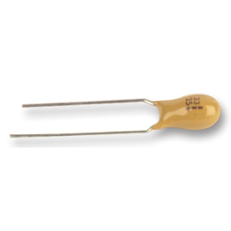 Multicomp PRO MCCB1E476M2ECB Tantalum Capacitor Epoxy-Coated 47 F 25 V Mccb Series  20% Radial Leaded 5.1 mm