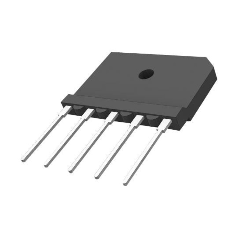 MULTICOMP SGBJ2510 Bridge Rectifier Diode, Three, 1 kV, 25 A, SIP, 1.1 V, 5 Pins