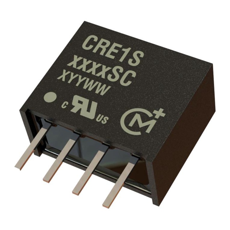 Murata Power Solutions CRE1S0305S3C Isolated Through Hole DC/DC Converter ITE 1:1 1 W Output 5 V 200 mA