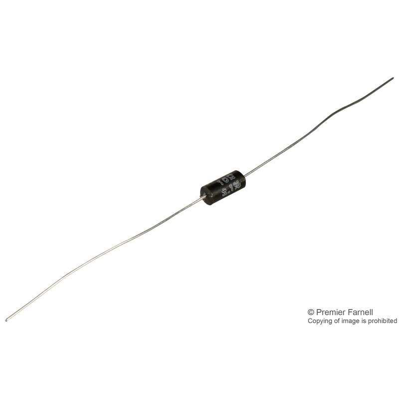 NEOHM – TE CONNECTIVITY UPW50B250RV Through Hole Resistor, 250 ohm, 400 V, Axial Leaded, 500 mW,  0.1%, UPW Series
