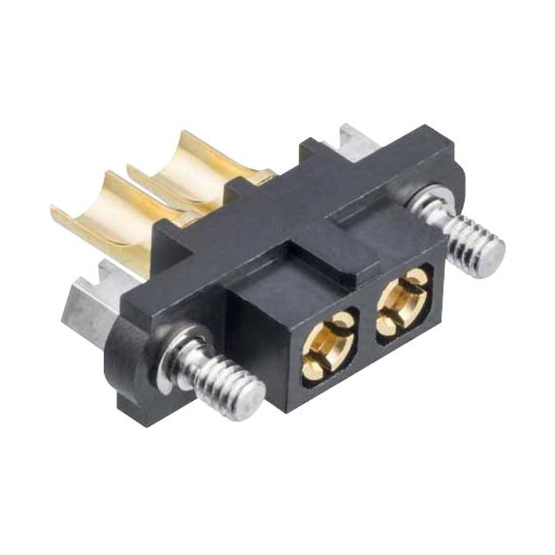 Harwin M80-4000000F1-02-PF5-00-000 Rectangular Connector Datamate J-Tek M80 2 Contacts Receptacle 4 mm Crimp 1 Row