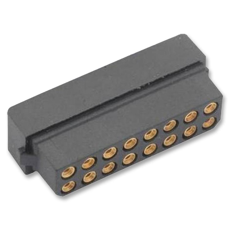 Harwin M80-8892605 M80-8892605 Rectangular Connector Dual in Line Datamate L-Tek M80 26 Contacts Receptacle 2 mm Crimp