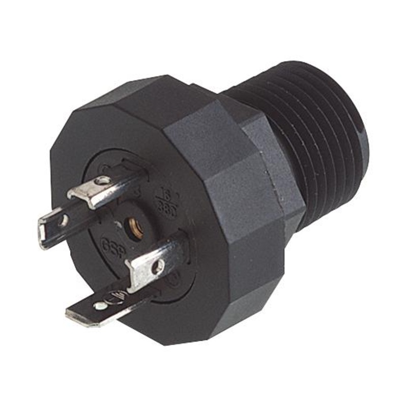 Hirschmann GSP 312 GSP 312 Rectangular Conn Plug 3+PE Solder