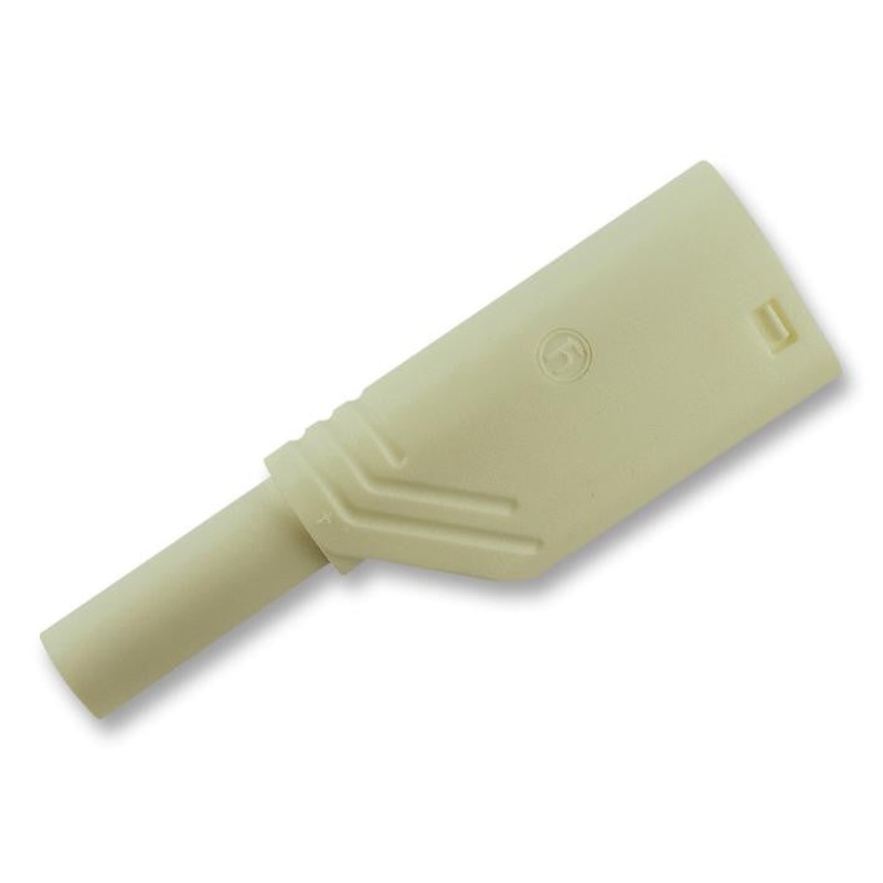 HIRSCHMANN TEST AND MEASUREMENT 934099107 SAFETY, PLUG, 4MM, WHITE, LMLH