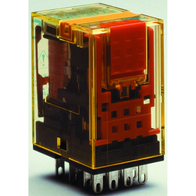 IDEC RU2S-A220 RELAY, DPDT, 240VAC, 30VDC, 10A