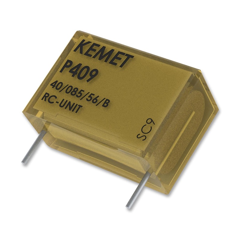 KEMET P409CP224M275AH221 Film Capacitor, 0.22 F, X2, 275 V, Paper (MP),  20%