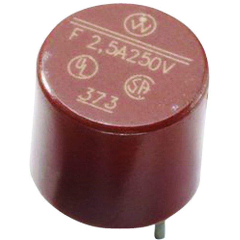 LITTELFUSE WICKMANN 37412500410 FUSE, PCB, 2.5A, 250V, TIME DELAY