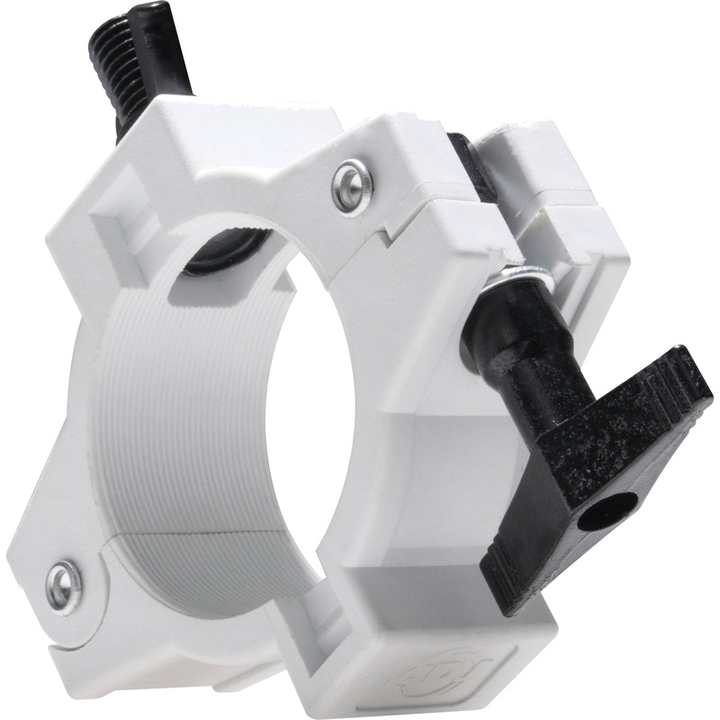 American DJ Oslim Pearl O-Clamp for 2 Rods (White)