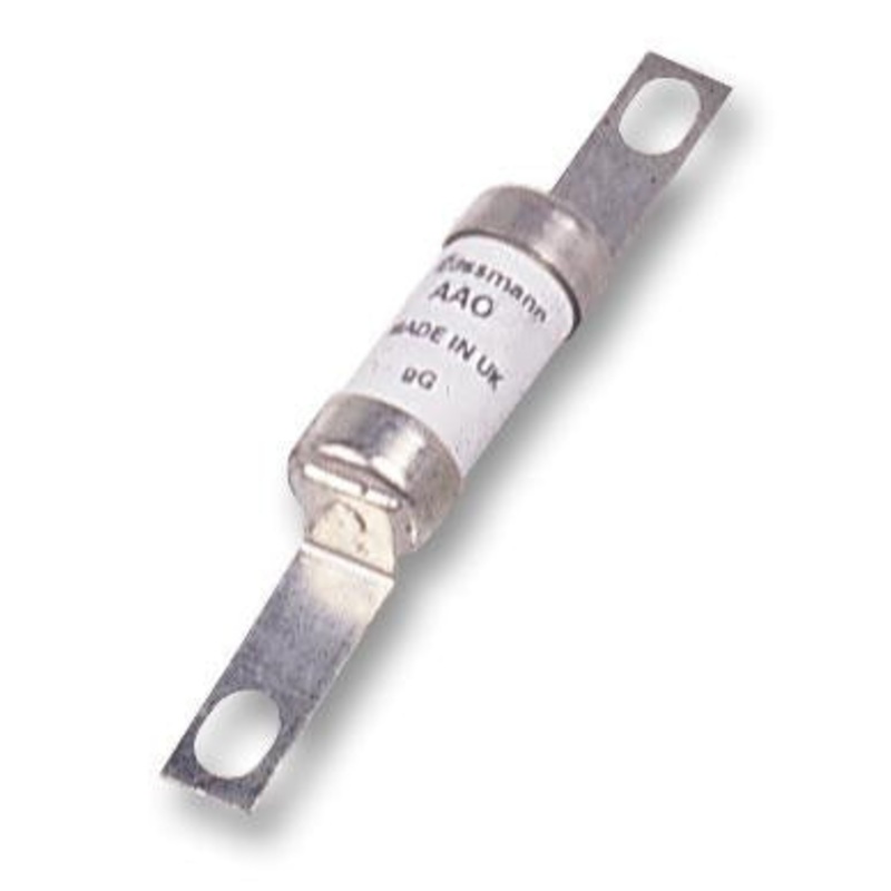 EATON BUSSMANN SERIES AAO25A Fuse, High Rupturing Capacity (HRC), 25 A, AAO Series, 550 VAC, Bolted Tag