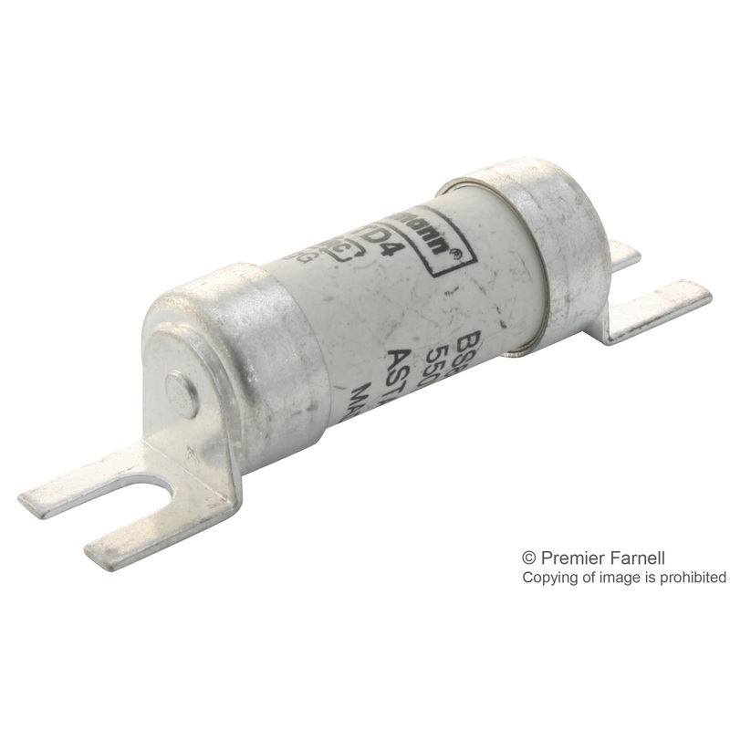 EATON BUSSMANN SERIES NITD4A Fuse, High Rupturing Capacity (HRC), 4 A, NITD Series, 550 VAC, Bolted Tag