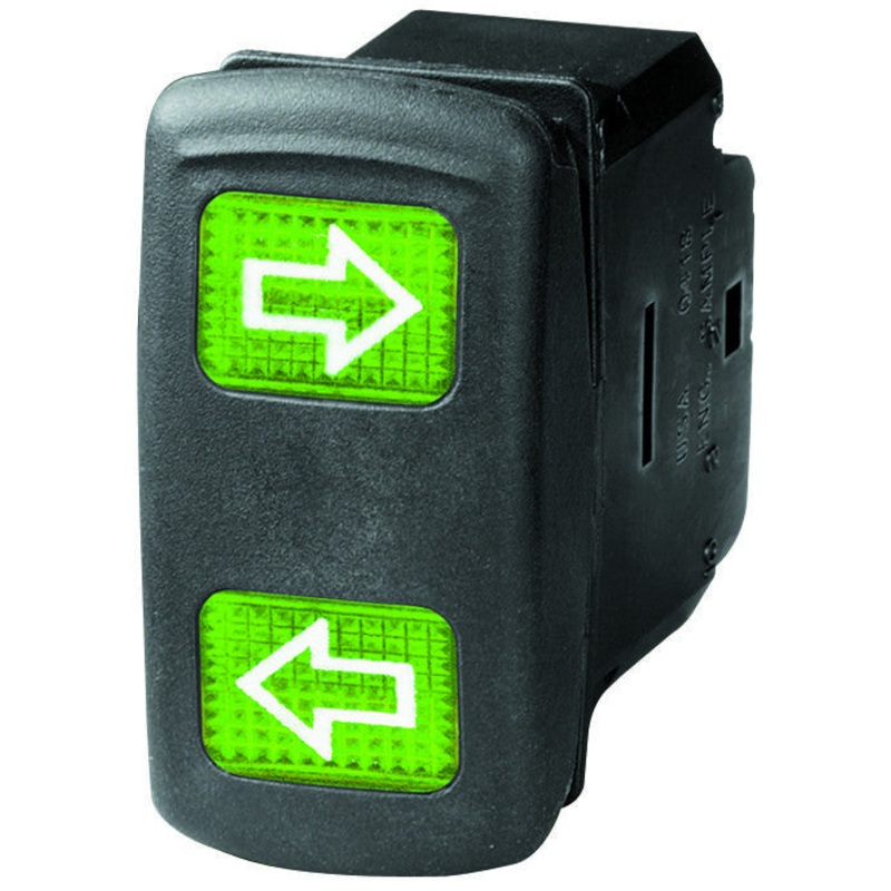 EATON SFRMXXCXXXXXXXX SWITCH, ROCKER, DPDT, 12A, BLACK