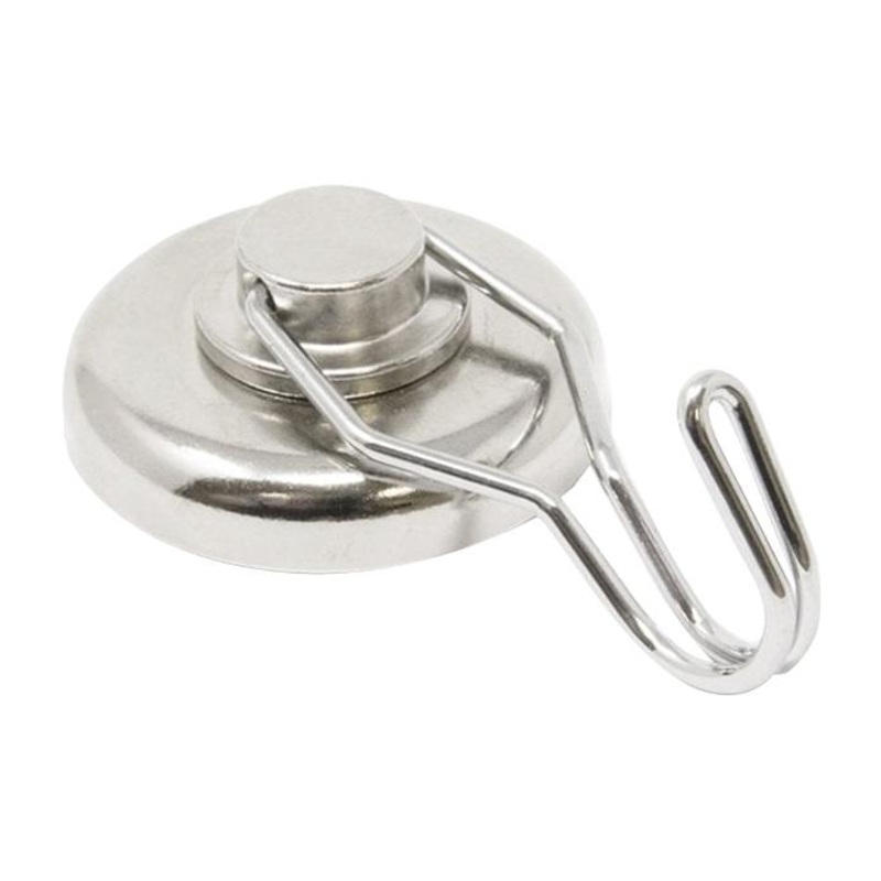 Eclipse Magnetics E1070/NEO/F POT Magnet W/HOOK 25 X 15MM Neodymium