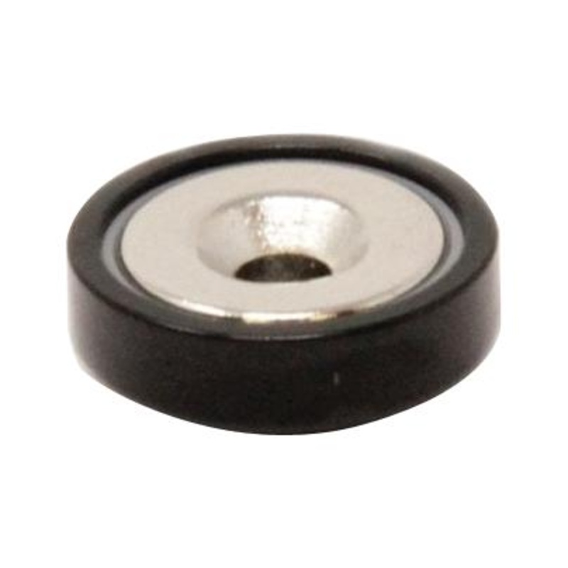 Eclipse Magnetics E1102/NEO/BLK/F POT Magnet 25MM X 7.7MM Neodymium BLK