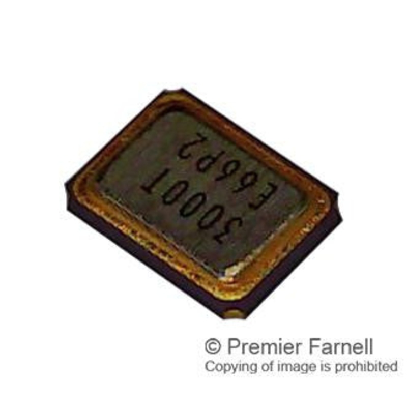 EPSON Q22FA1280016612 Crystal, 25 MHz, SMD, 2mm x 1.6mm, 10 ppm, 10 pF, 10 ppm, FA-128 Series