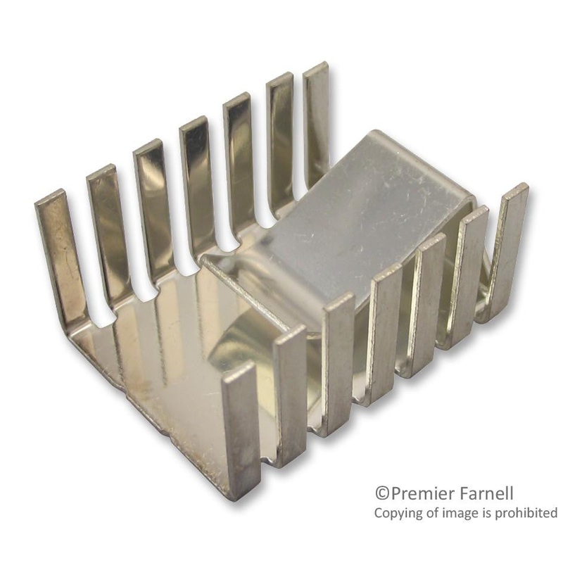 FISCHER ELEKTRONIK FK 243 MI 247 O Heat Sink, TO-218/220/250, TO-218, TO-229, TO-247, TO-248, 18.7 C/W, 27 mm, 20 mm, 9 mm