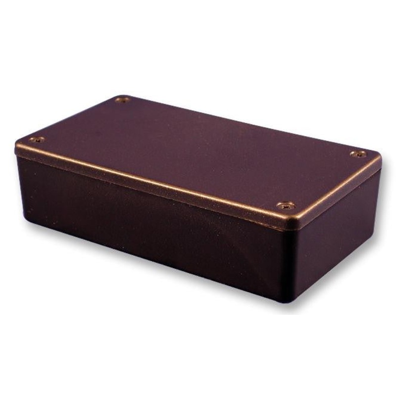 HAMMOND 1591XXSSBK Non Metallic Enclosure, IP54, Multipurpose, ABS (Acrylonitrile Butadiene Styrene), Black, 44 mm