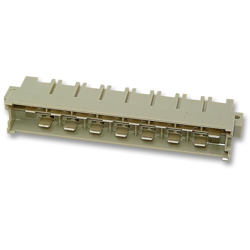 HARTING 09 06 015 2931 DIN 41612 Connector, Type H Series, 15 Contacts, Plug, 5.08 mm, 2 Row, z + d