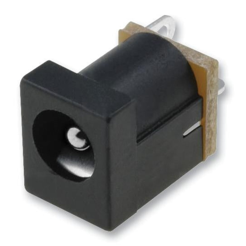 CLIFF ELECTRONIC COMPONENTS FC681461 DC Power Connector, Jack, 5 A, 2.5 mm, Through Hole Mount