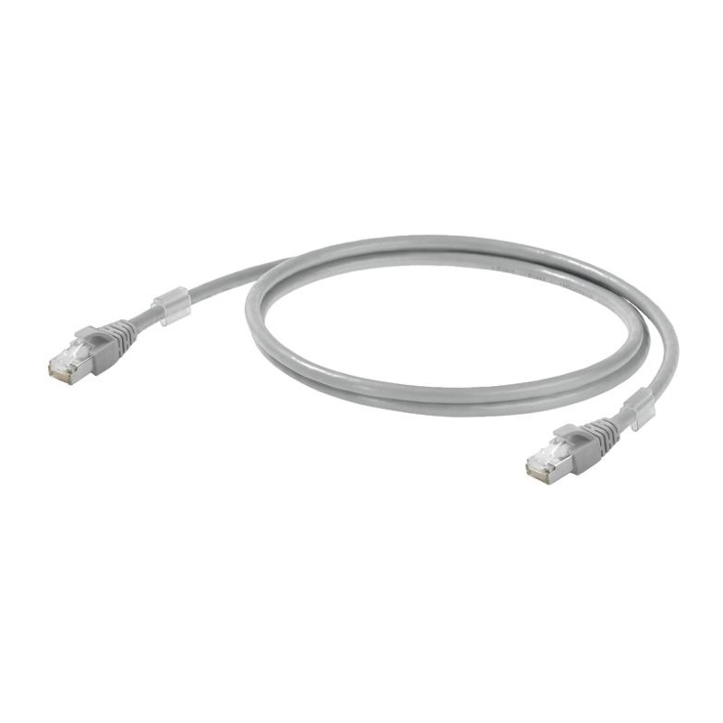 Weidmuller 1165940010 Patch Cord RJ45 PLUG-PLUG 3.3FT GRY