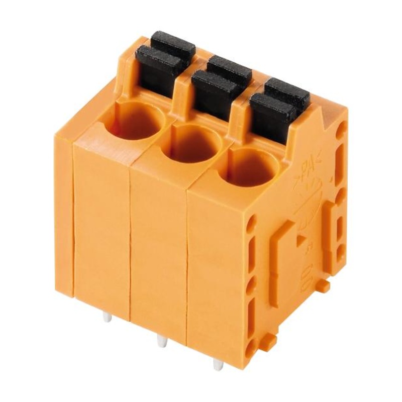 Weidmuller 1330190000 Wire-To-Board Terminal Block 5 mm 3 Ways 26 AWG 12 2.5 mm Push In