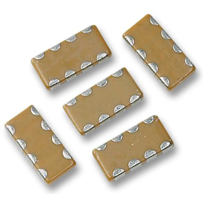 AVX W3A45A471KAT2A Capacitor Array 470 pF 0612 [1632 Metric] 50 V 4 Element SMD